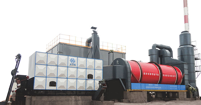 旋耙飛騰三級多回路”污泥烘干機 旋耙飛騰三級多回路”污泥烘干機